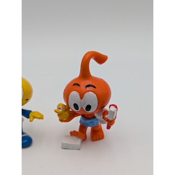 Wallace Berrie Snorks Figure Lot of 3 Baseball Football Bathtime - Picture 4 of 10